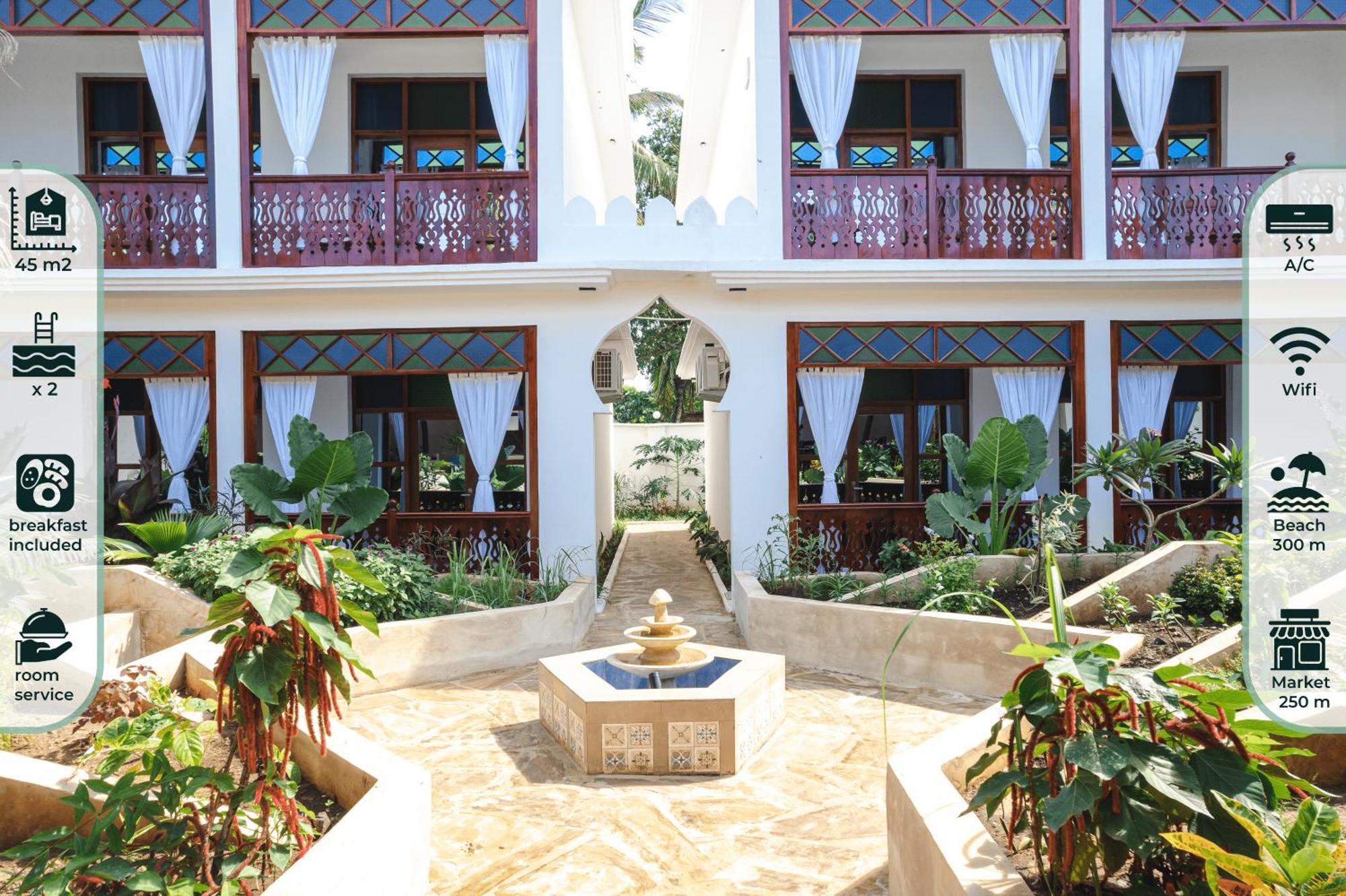 Tasneem Islamic Luxury Suites Jambiani (Zanzibar) Exterior foto